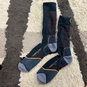 Farm To Feet Damascus 3/4 Crew Merino Wool Hiking Sock (Large)